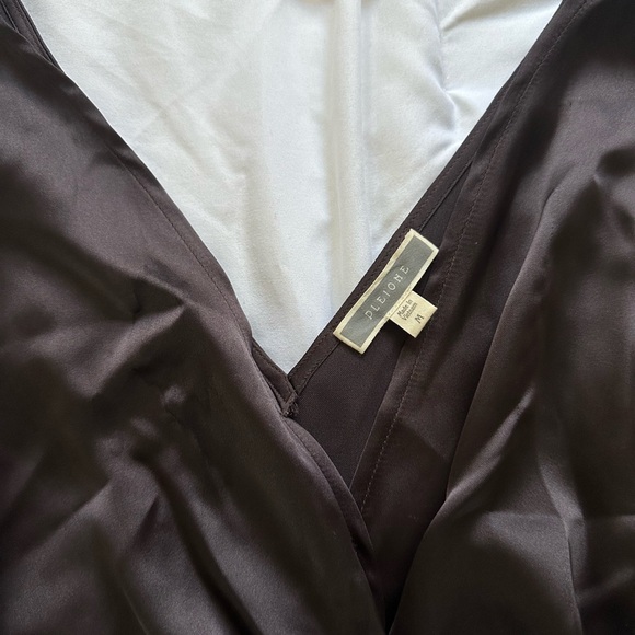 Pleione Dark Brown Blouse - Picture 2 of 3